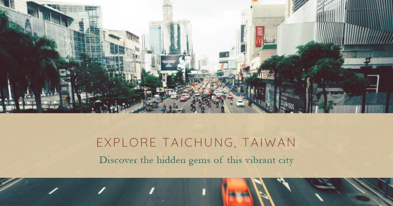 Taichung Taiwan Guide